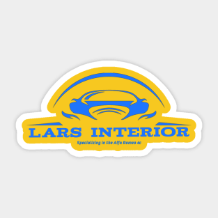 lars interior 2nd drop Sticker